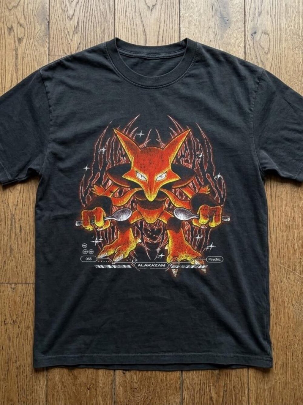 Psychic Creature Graphic T-Shirt – Dark Fantasy Gaming Style Tee